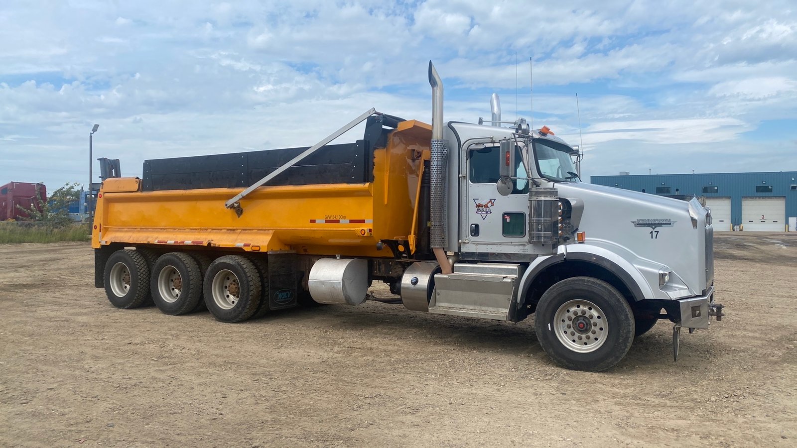 Insta Trucking job site Northern BC